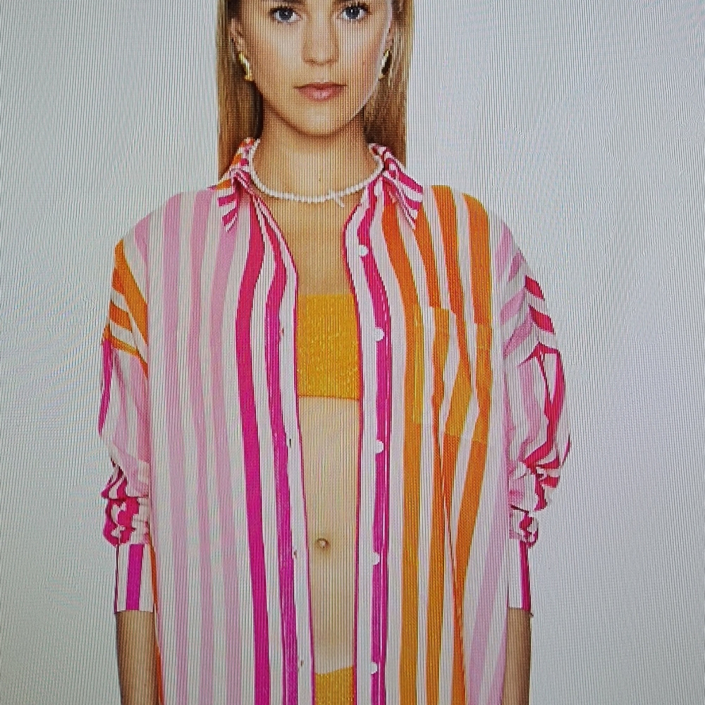 BEACH RIOT Alexa Striped Top, NEW!